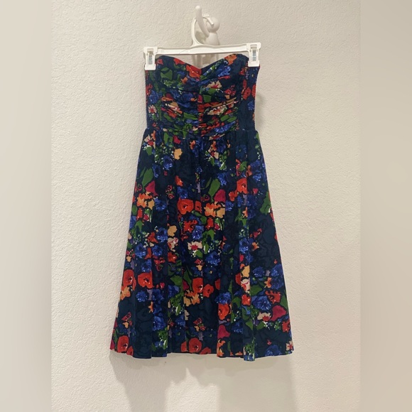 HD in Paris Corduroy Floral Mini Dress - Picture 2 of 9